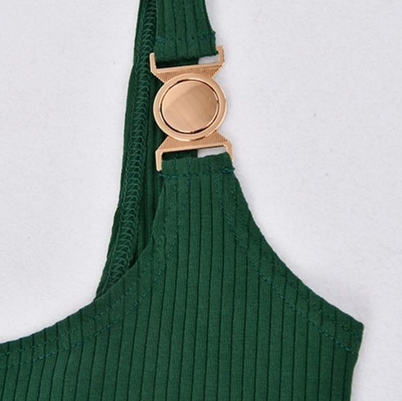 DRESS - GREEN WITH ENVY - Picture 3 of 6